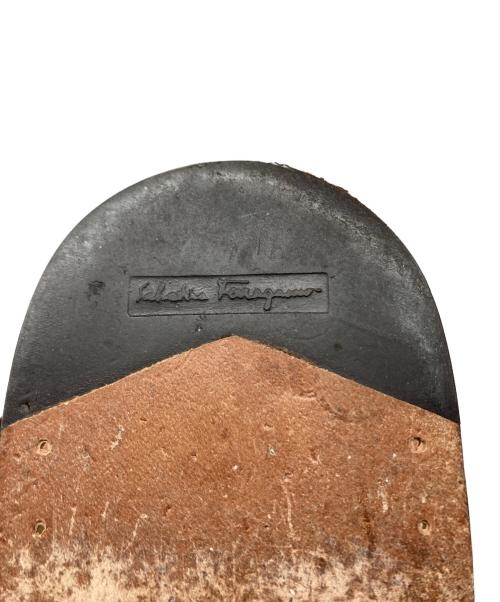 Salvatore Ferragamo（サルヴァトーレ フェラガモ）Salvatore Ferragamo (サルヴァトーレ フェラガモ) ストレートチップシューズ ブラウン サイズ:9の古着・服飾アイテム