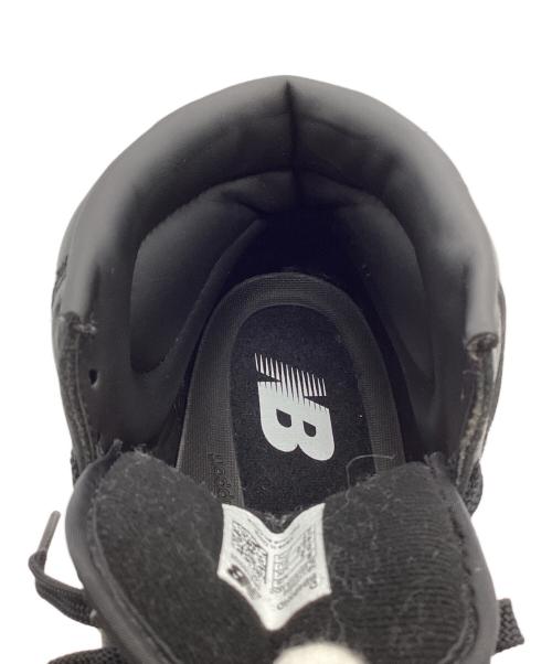 NEW BALANCE（ニューバランス）NEW BALANCE (ニューバランス) レザーハイカットスニーカー ブラック サイズ:27ｃｍの古着・服飾アイテム