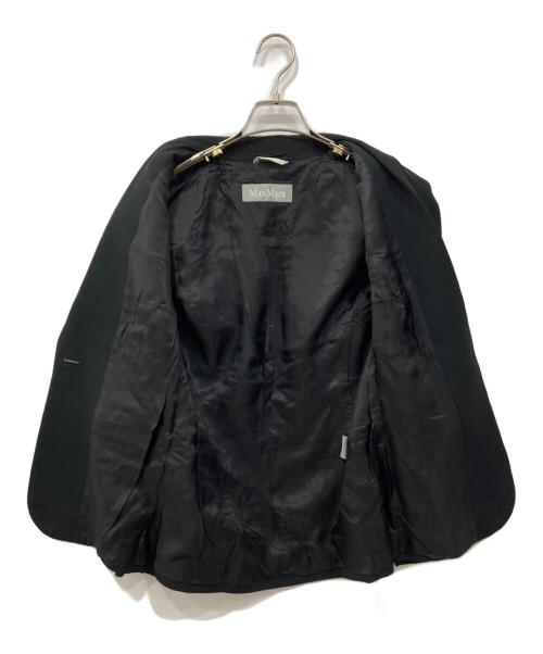 MaxMara（マックスマーラ）MaxMara (マックスマーラ) スカートスーツ ブラック サイズ:44の古着・服飾アイテム