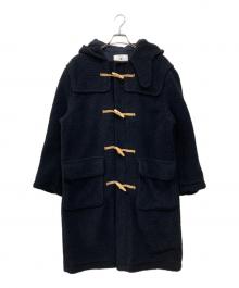 MONTGOMERY（モンゴメリー）の古着「ボアダッフルコート」｜ネイビー