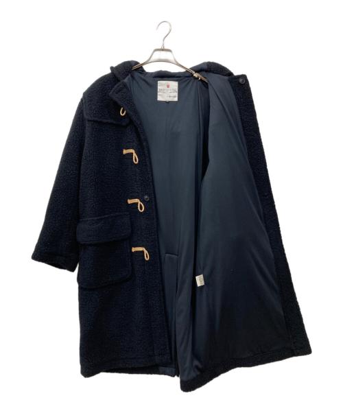 MONTGOMERY（モンゴメリー）MONTGOMERY (モンゴメリー) ボアダッフルコート ネイビー サイズ:Sの古着・服飾アイテム