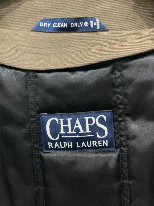 CHAPS RALPH LAUREN（チャップス ラルフローレン）CHAPS RALPH LAUREN (チャップス ラルフローレン) ライナー付ステンカラーコート ブラウン サイズ:40Sの古着・服飾アイテム