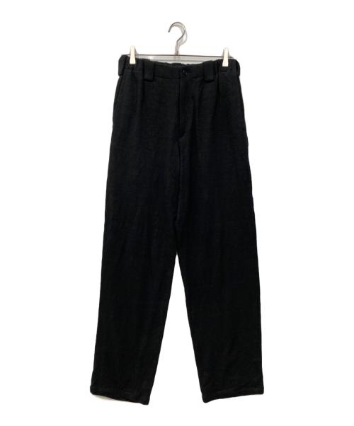 Yohji Yamamoto pour homme（ヨウジヤマモト プールオム）Yohji Yamamoto pour homme (ヨウジヤマモト プールオム) リネンパンツ ブラック サイズ:3の古着・服飾アイテム