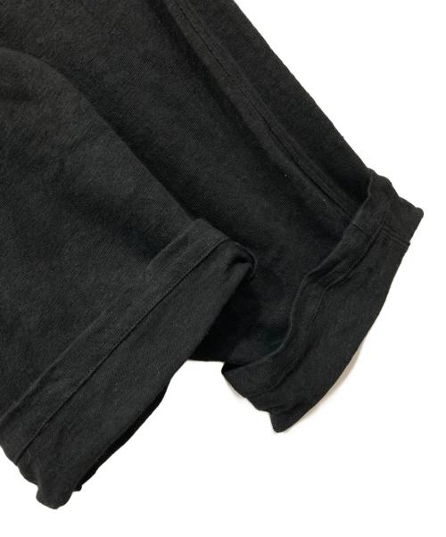 Yohji Yamamoto pour homme（ヨウジヤマモト プールオム）Yohji Yamamoto pour homme (ヨウジヤマモト プールオム) リネンパンツ ブラック サイズ:3の古着・服飾アイテム