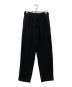 Yohji Yamamoto pour homme（ヨウジヤマモト プールオム）の古着「リネンパンツ」｜ブラック
