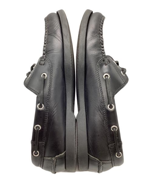 G.H.BASS&CO.（ジー・エイチ・バス・コー）G.H.BASS&CO. (ジー・エイチ・バス・コー) デッキシューズ ブラック サイズ:41の古着・服飾アイテム