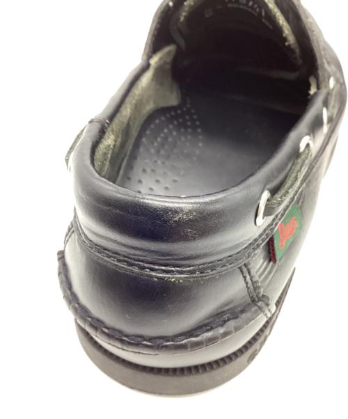 G.H.BASS&CO.（ジー・エイチ・バス・コー）G.H.BASS&CO. (ジー・エイチ・バス・コー) デッキシューズ ブラック サイズ:41の古着・服飾アイテム