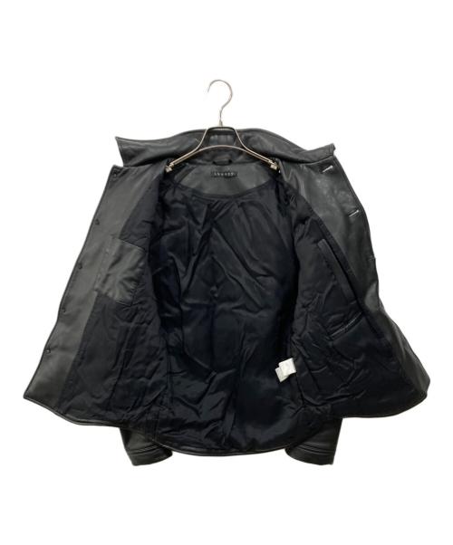 theory（セオリー）theory (セオリー) レザージャケット ブラック サイズ:38の古着・服飾アイテム