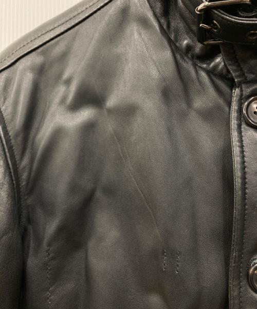theory（セオリー）theory (セオリー) レザージャケット ブラック サイズ:38の古着・服飾アイテム