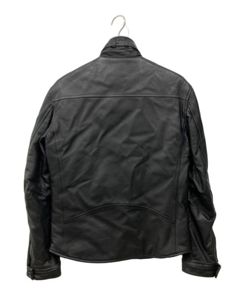 theory（セオリー）theory (セオリー) レザージャケット ブラック サイズ:38の古着・服飾アイテム