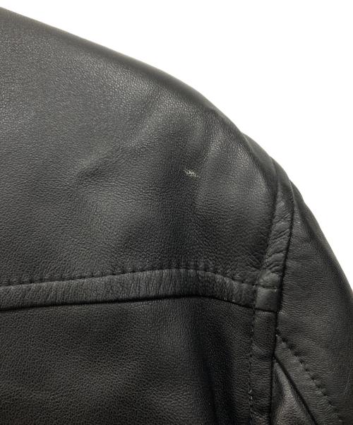 theory（セオリー）theory (セオリー) レザージャケット ブラック サイズ:38の古着・服飾アイテム