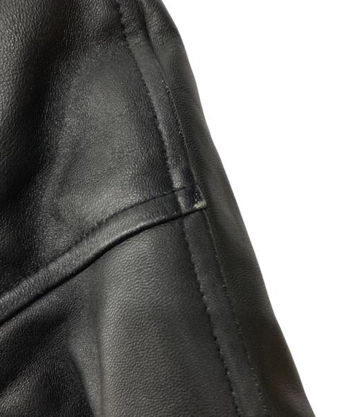 theory（セオリー）theory (セオリー) レザージャケット ブラック サイズ:38の古着・服飾アイテム