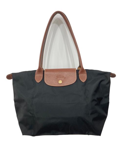 LONGCHAMP（ロンシャン）LONGCHAMP (ロンシャン) ル プリアージュ トートバッグ ブラックの古着・服飾アイテム