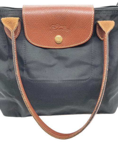LONGCHAMP（ロンシャン）LONGCHAMP (ロンシャン) ル プリアージュ トートバッグ ブラックの古着・服飾アイテム