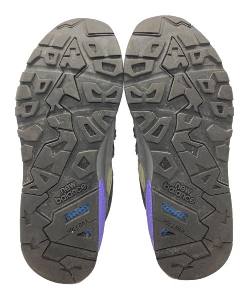 NEW BALANCE（ニューバランス）NEW BALANCE (ニューバランス) ローカットスニーカー グレー×パープル サイズ:27ｃｍの古着・服飾アイテム