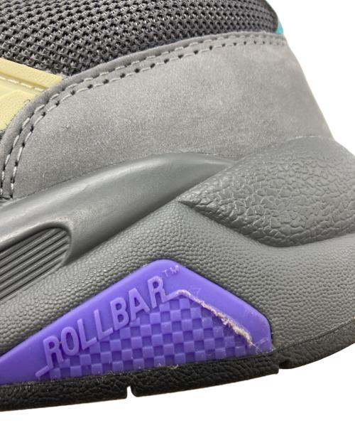 NEW BALANCE（ニューバランス）NEW BALANCE (ニューバランス) ローカットスニーカー グレー×パープル サイズ:27ｃｍの古着・服飾アイテム