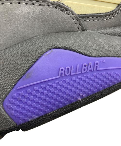 NEW BALANCE（ニューバランス）NEW BALANCE (ニューバランス) ローカットスニーカー グレー×パープル サイズ:27ｃｍの古着・服飾アイテム