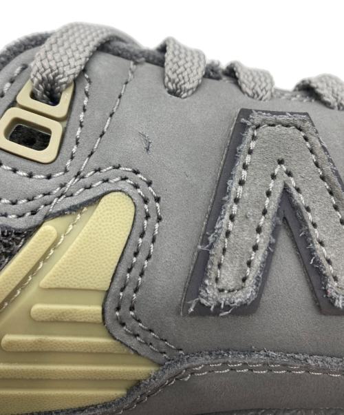 NEW BALANCE（ニューバランス）NEW BALANCE (ニューバランス) ローカットスニーカー グレー×パープル サイズ:27ｃｍの古着・服飾アイテム