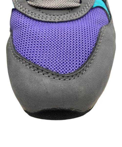 NEW BALANCE（ニューバランス）NEW BALANCE (ニューバランス) ローカットスニーカー グレー×パープル サイズ:27ｃｍの古着・服飾アイテム