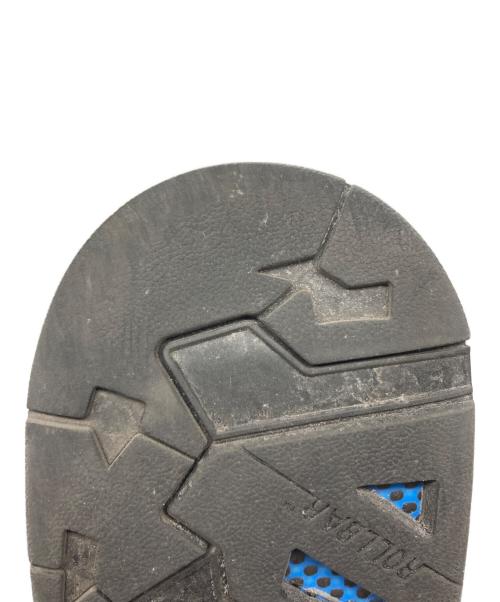 NEW BALANCE（ニューバランス）NEW BALANCE (ニューバランス) ローカットスニーカー グレー×パープル サイズ:27ｃｍの古着・服飾アイテム