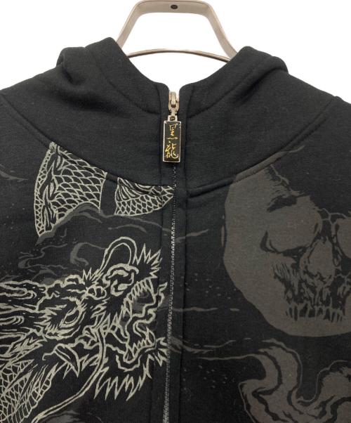 DOG TOWN（ドッグ タウン）DOG TOWN (ドッグ タウン) ジップパーカー ブラック サイズ:XLの古着・服飾アイテム