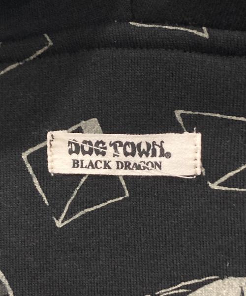DOG TOWN（ドッグ タウン）DOG TOWN (ドッグ タウン) ジップパーカー ブラック サイズ:XLの古着・服飾アイテム