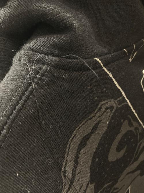 DOG TOWN（ドッグ タウン）DOG TOWN (ドッグ タウン) ジップパーカー ブラック サイズ:XLの古着・服飾アイテム