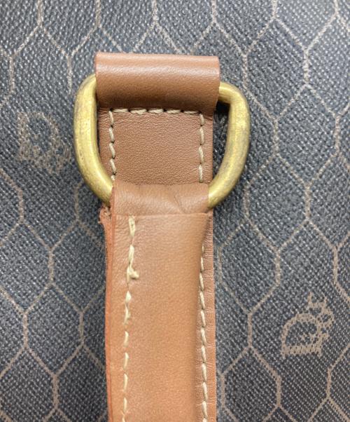 Christian Dior（クリスチャン ディオール）Christian Dior (クリスチャン ディオール) ハニカム柄ボストンバッグ ブラウンの古着・服飾アイテム