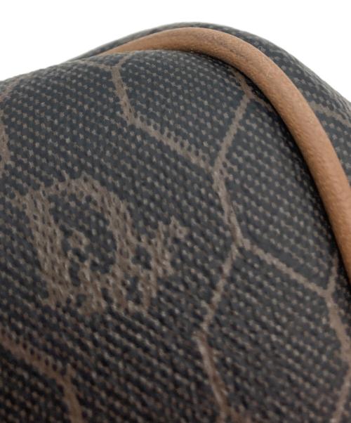 Christian Dior（クリスチャン ディオール）Christian Dior (クリスチャン ディオール) ハニカム柄ボストンバッグ ブラウンの古着・服飾アイテム