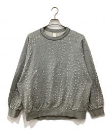 SHINYA KOZUKA（シンヤコズカ）の古着「ホールデザインスウェット」｜グレー