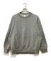 SHINYA KOZUKA（シンヤコズカ）の古着「ホールデザインスウェット」｜グレー