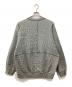 SHINYA KOZUKA (シンヤコズカ) ホールデザインスウェット グレー サイズ:M：9000円