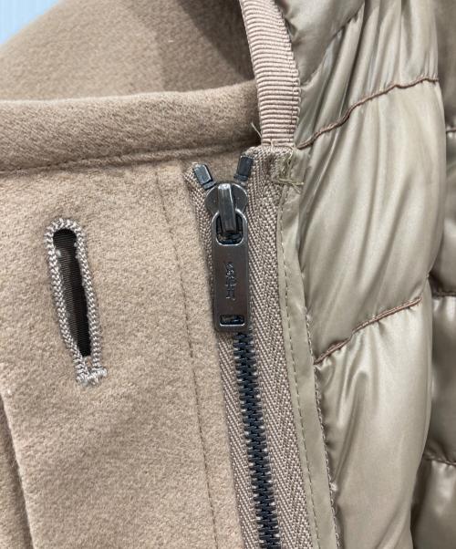 MACKINTOSH LONDON（マッキントッシュ ロンドン）MACKINTOSH LONDON (マッキントッシュ ロンドン) ダウンライナー付コート ベージュ サイズ:38の古着・服飾アイテム