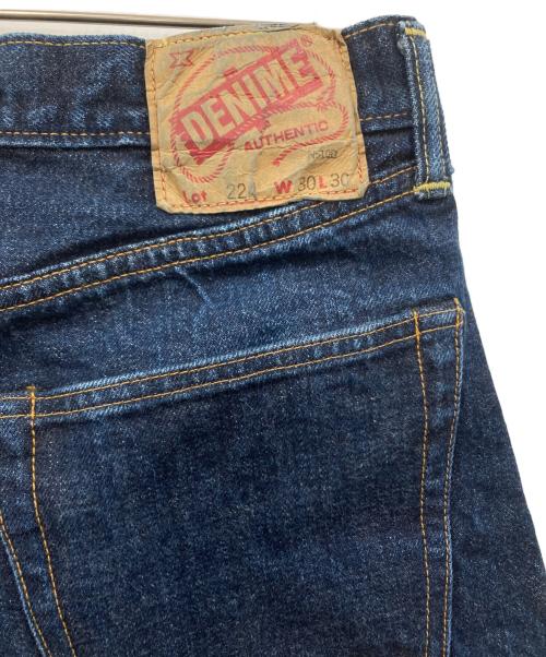 DENIME（ドゥニーム）DENIME (ドゥニーム) 224ボタンフライデニムパンツ インディゴ サイズ:30の古着・服飾アイテム