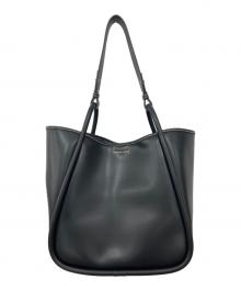 CHARLES & KEITH（チャールズアンドキース）の古着「Lyla ライラ チューブラスラウチートートバッグ」｜ブラック