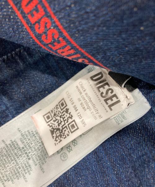 DIESEL（ディーゼル）DIESEL (ディーゼル) ロゴデニムビスチェ インディゴ サイズ:Sの古着・服飾アイテム