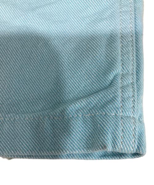 LIVINGTONE（リヴィントーン）LIVINGTONE (リヴィントーン) スリットボタン デニムパンツ ブルー サイズ:34の古着・服飾アイテム