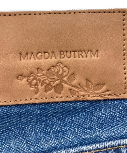 MAGDA BUTRYM（マグダブトリム）MAGDA BUTRYM (マグダブトリム) H&M (エイチアンドエム) バギープリーツフロントデニム インディゴ サイズ:32の古着・服飾アイテム