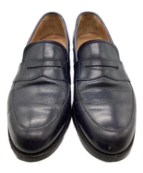 JOSEPH CHEANEY（ジョセフチーニー）JOSEPH CHEANEY (ジョセフチーニー) コインローファー ネイビー サイズ:3 1/2の古着・服飾アイテム