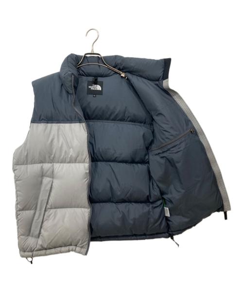 THE NORTH FACE（ザ ノース フェイス）THE NORTH FACE (ザ ノース フェイス) Nuptse Vest / ヌプシベスト グレー サイズ:Lの古着・服飾アイテム