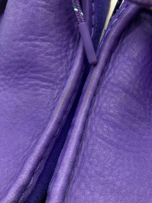 CLARKS（クラークス）CLARKS (クラークス) ワラビーシューズ パープル サイズ:25.5の古着・服飾アイテム