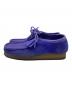 CLARKS (クラークス) ワラビーシューズ パープル サイズ:25.5：6000円