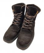 BUTTEROブッテロ）の古着「スウェードブーツ」｜ブラウン