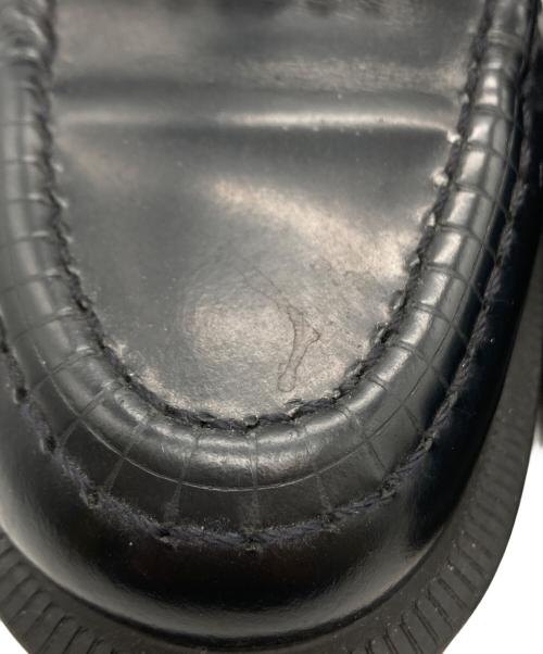 Dr.Martens（ドクターマーチン）Dr.Martens (ドクターマーチン) Adrian Snaffle Slip-on / エイドリアン スナッフル スリッポン ブラック サイズ:UK4の古着・服飾アイテム