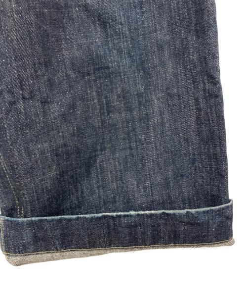 STUDIO NICHOLSON（スタジオ ニコルソン）STUDIO NICHOLSON (スタジオ ニコルソン) ワイド ストレート デニムパンツ インディゴ サイズ:Mの古着・服飾アイテム