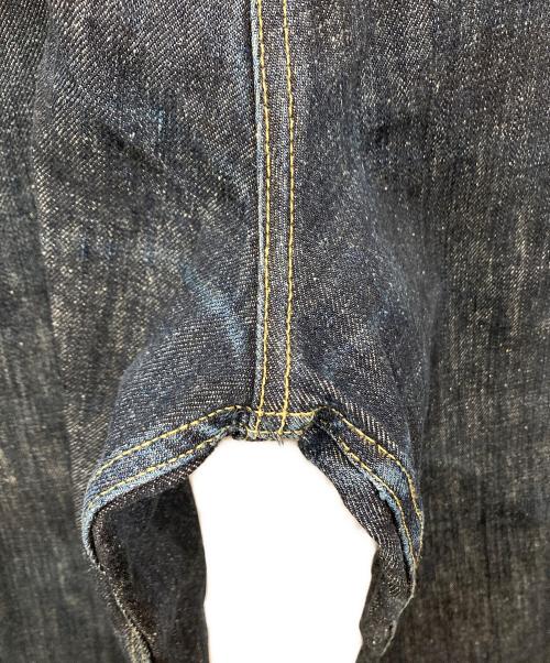 STUDIO NICHOLSON（スタジオ ニコルソン）STUDIO NICHOLSON (スタジオ ニコルソン) ワイド ストレート デニムパンツ インディゴ サイズ:Mの古着・服飾アイテム