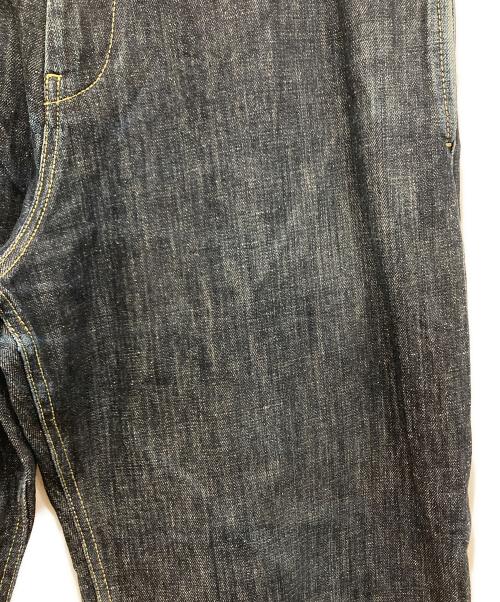 STUDIO NICHOLSON（スタジオ ニコルソン）STUDIO NICHOLSON (スタジオ ニコルソン) ワイド ストレート デニムパンツ インディゴ サイズ:Mの古着・服飾アイテム