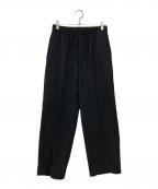 MARKAマーカ）の古着「サイドパイピングイージーパンツ」｜ブラック