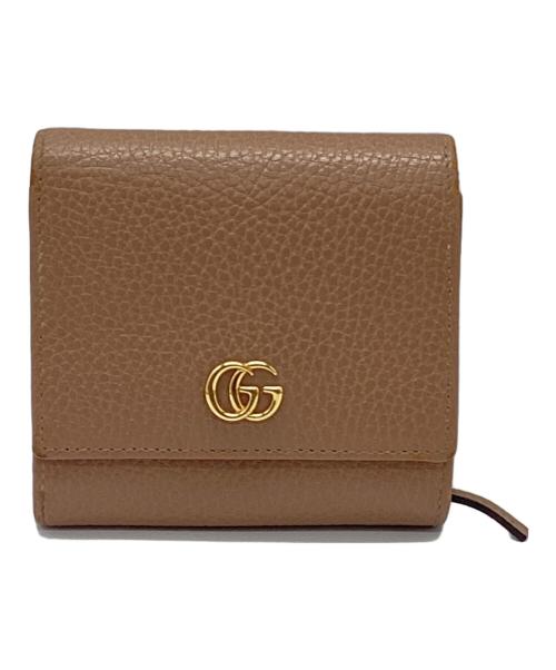 GUCCI（グッチ）GUCCI (グッチ) 2つ折り財布 ピンクの古着・服飾アイテム