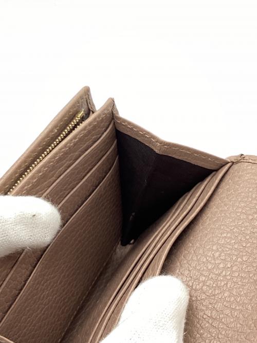 GUCCI（グッチ）GUCCI (グッチ) 2つ折り財布 ピンクの古着・服飾アイテム